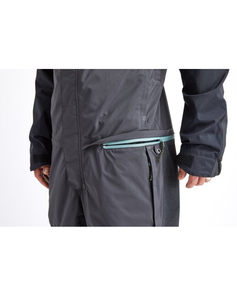 Salopeta Snow AIRBLASTER Sasquatch Suit Black Mineral Limited