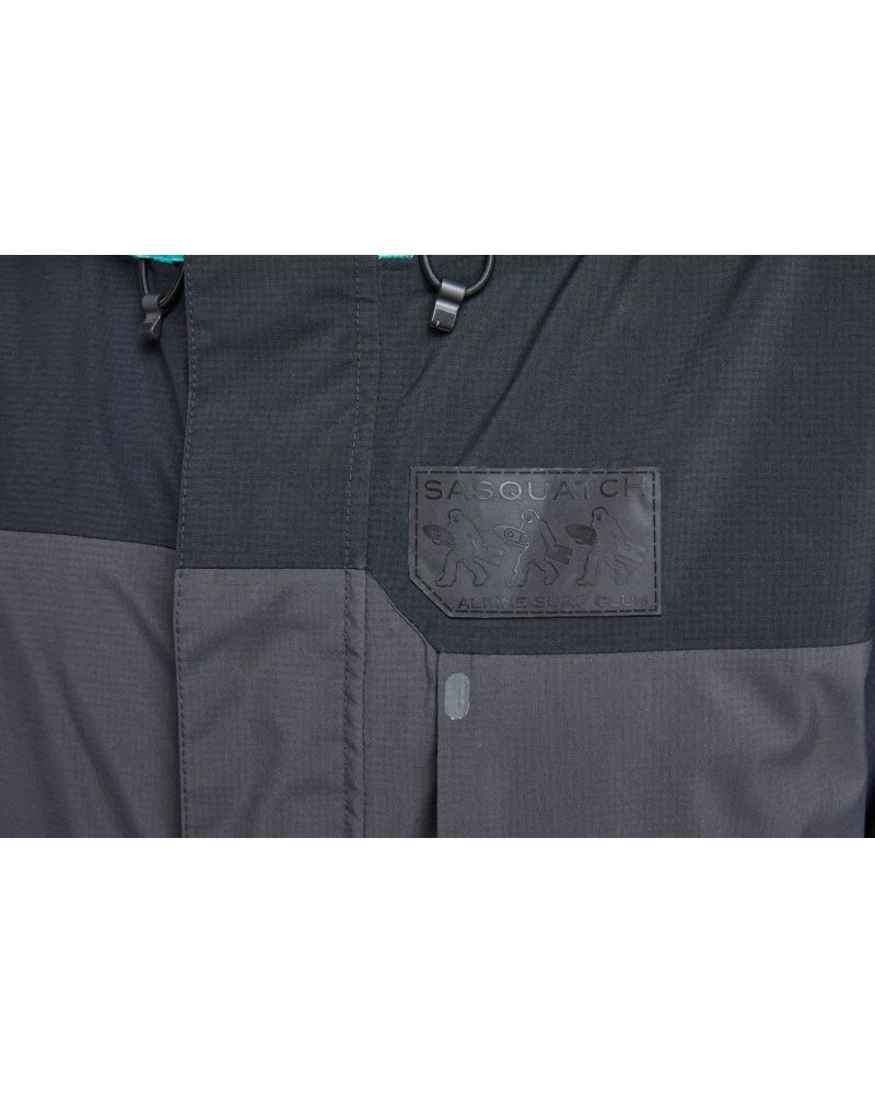 Salopeta Snow AIRBLASTER Sasquatch Suit Black Mineral Limited