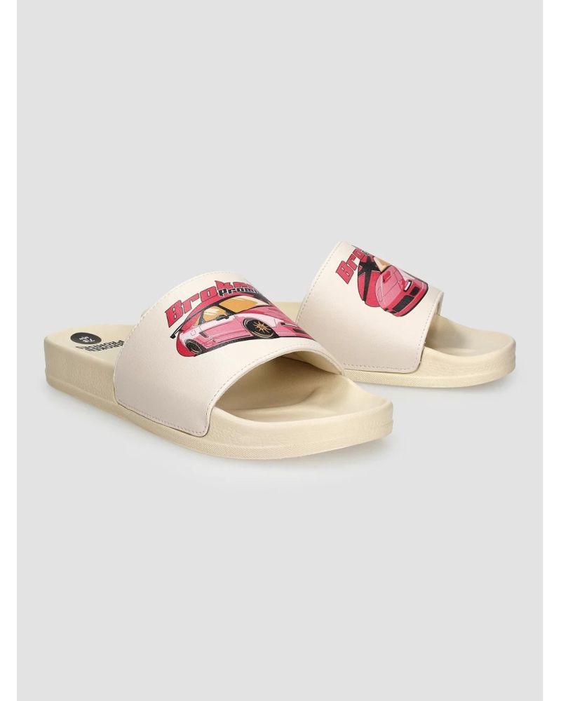 Sandale Broken Promises Catch Me Slide Beige