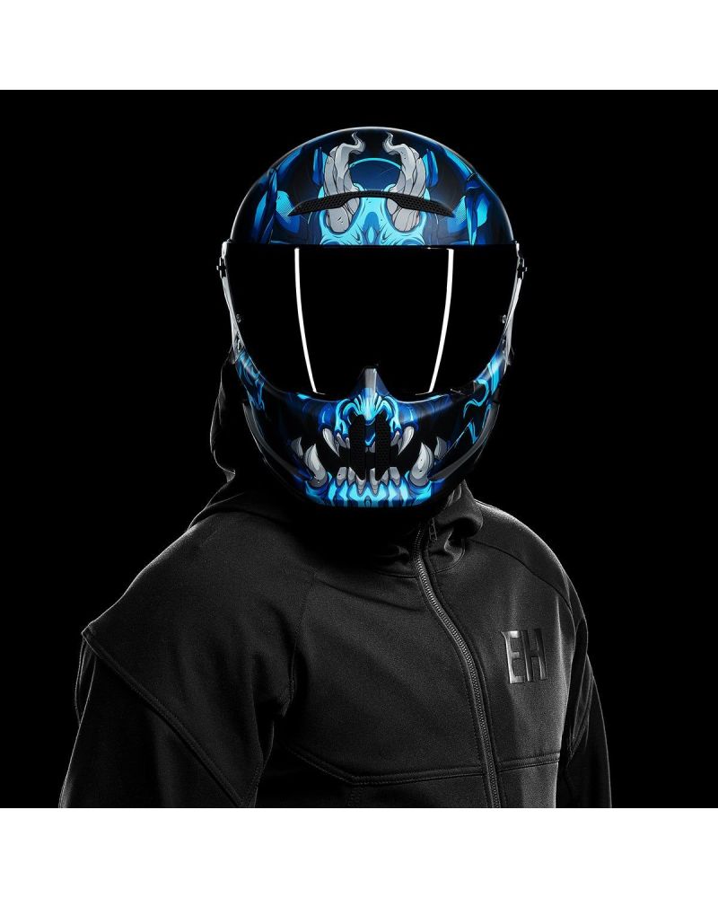 Casca Moto Ruroc ATLAS 3.0 DIABLO AZUL
