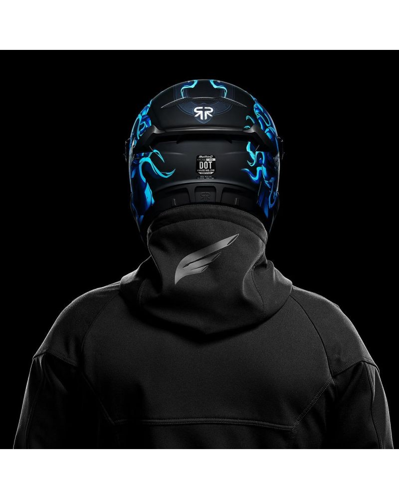 Casca Moto Ruroc ATLAS 3.0 DIABLO AZUL