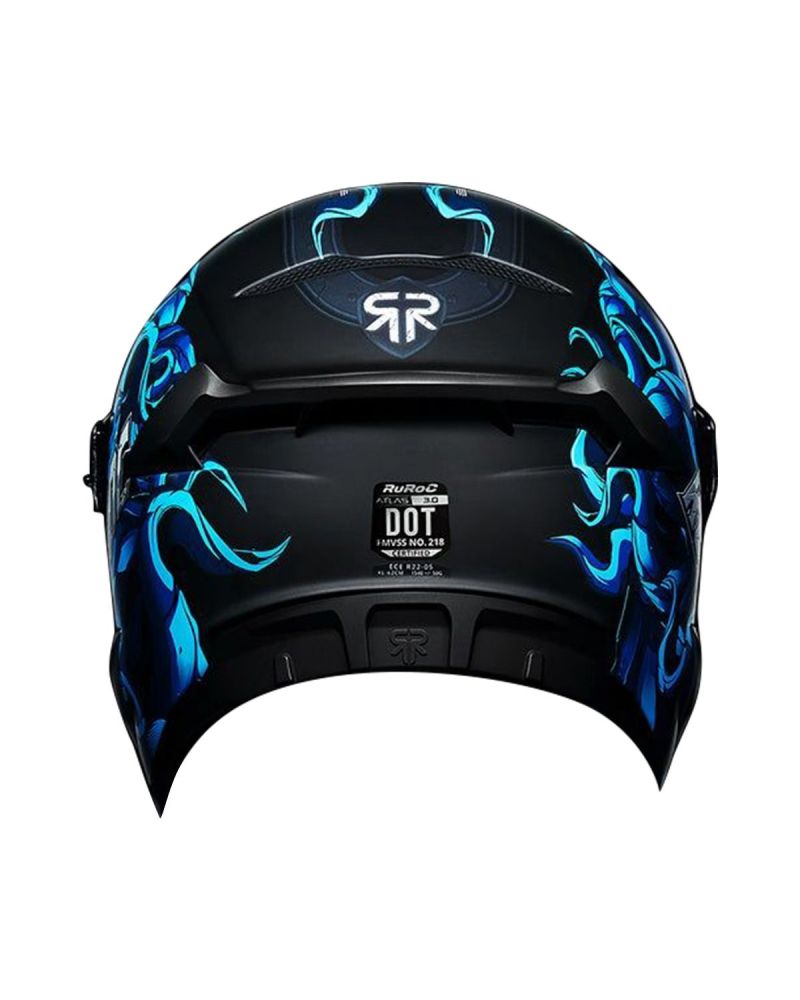Casca Moto Ruroc ATLAS 3.0 DIABLO AZUL
