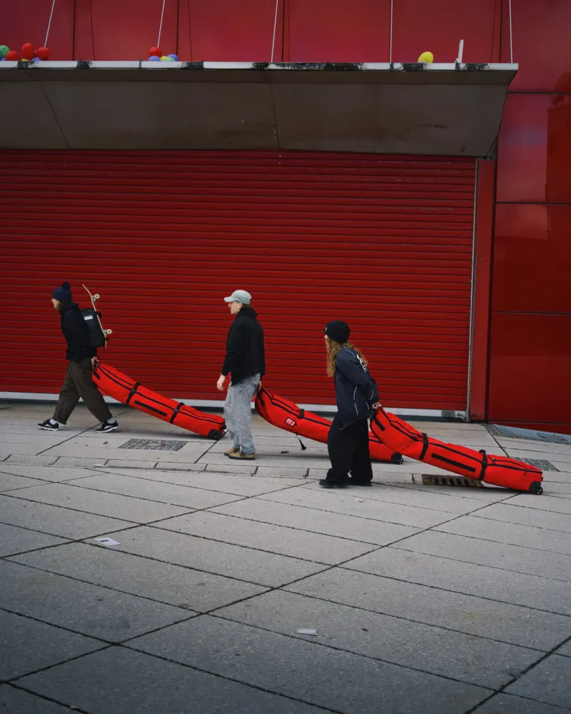 Husa Snowboard CAPiTA Explorer Wheeled Board Bag 165cm