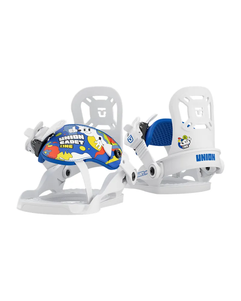 Legaturi Snowboard UNION Kid's 2026 CADET One White