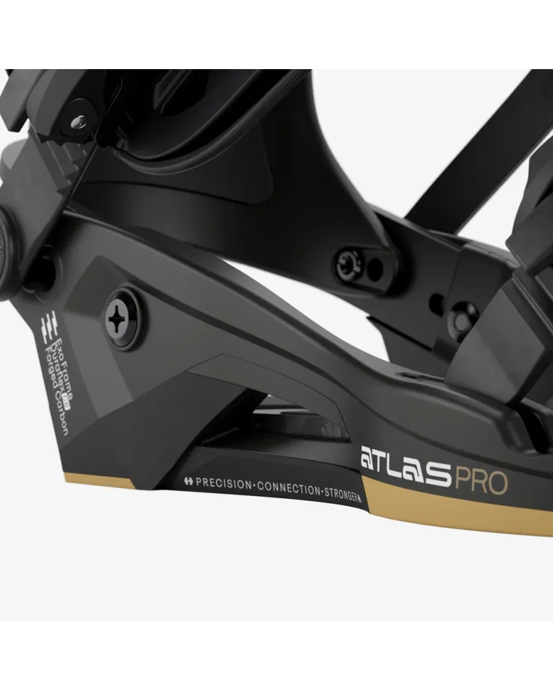 Legaturi Snowboard UNION Men's ATLAS PRO 2026 Metallic Black