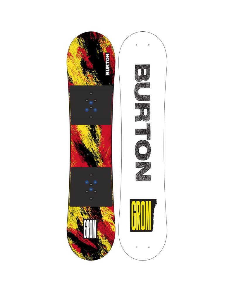 Placa Snowboard BURTON - Kids - GROM Flat Top KETCHUPMUSTARD 110 W26