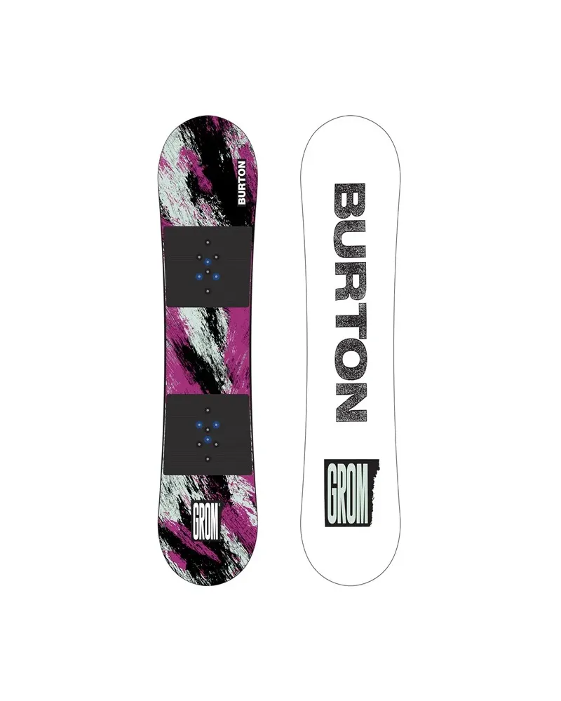 Placa Snowboard BURTON - Kids - GROM Flat Top PURPLE/TEAL 120 W26