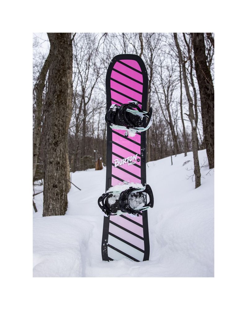 Placa Snowboard BURTON - Kids - SMALLS Flat Top PINK W26