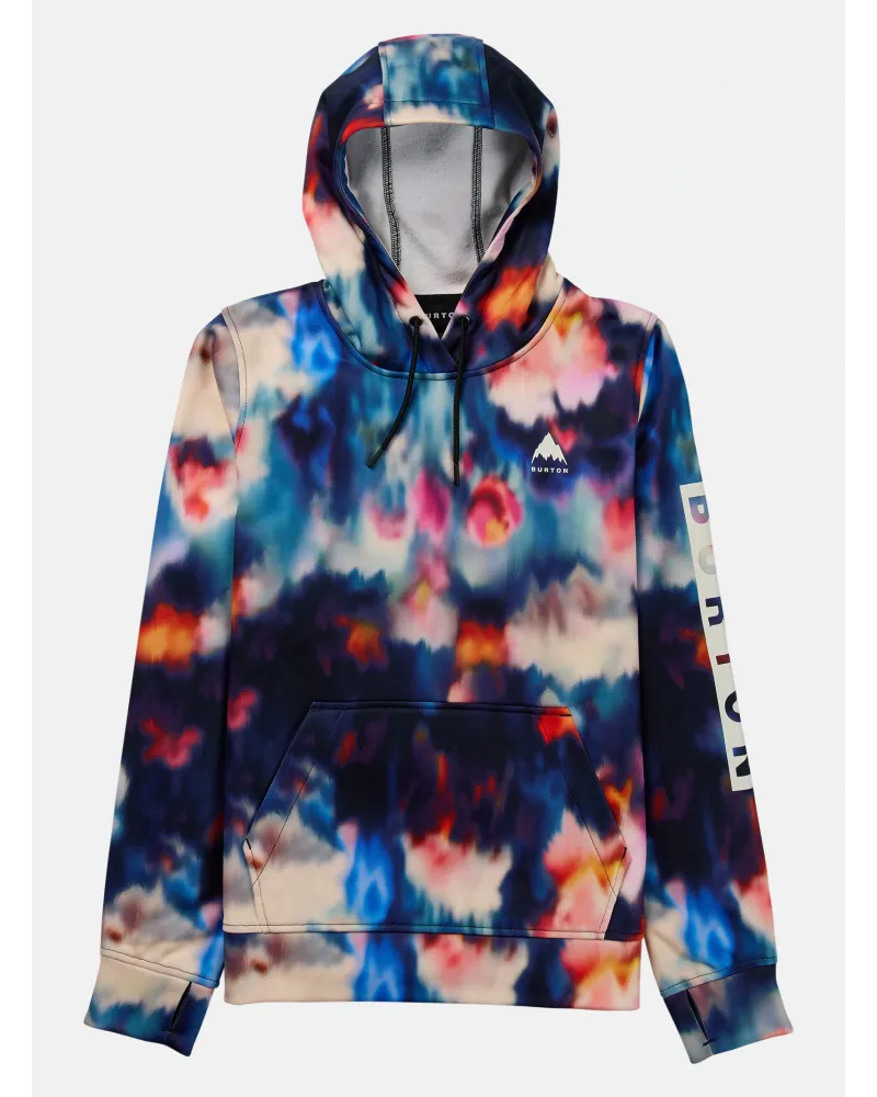 Hanorac BURTON - Women's Oak Pullover Hoodie - FLORAL BLUR