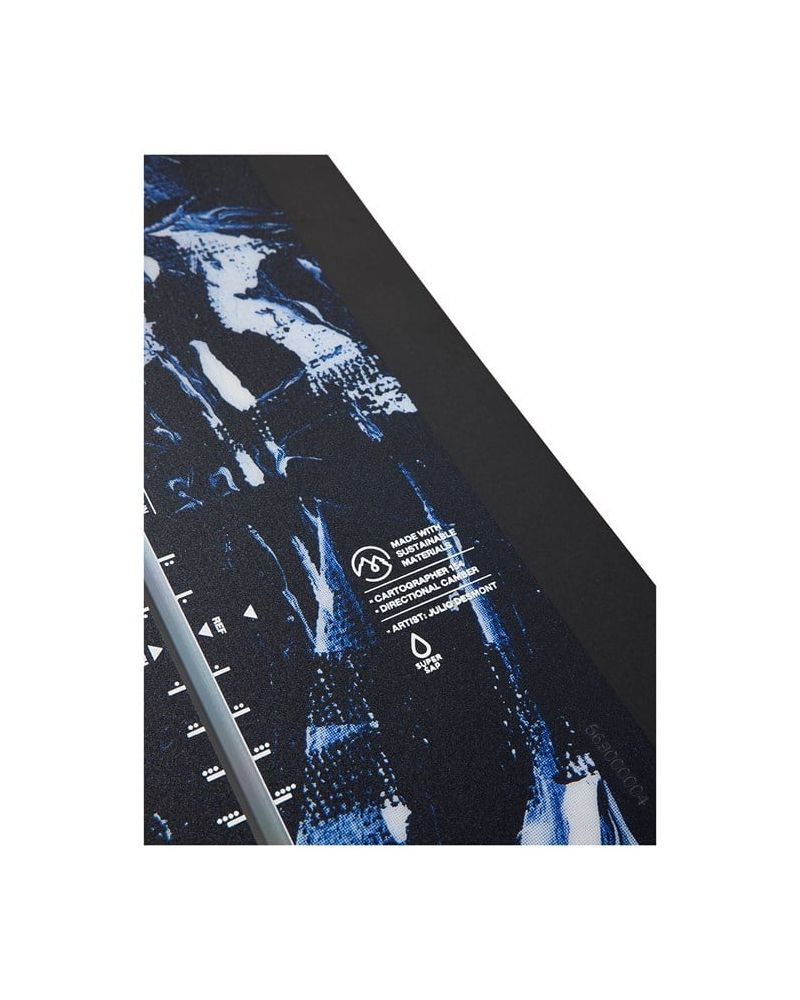 Placa Snowboard BURTON - CARTOGRAPHER Directional Camber 159 W26 x Legaturi Snowboard CLEW Independence 1.0 2026 - White