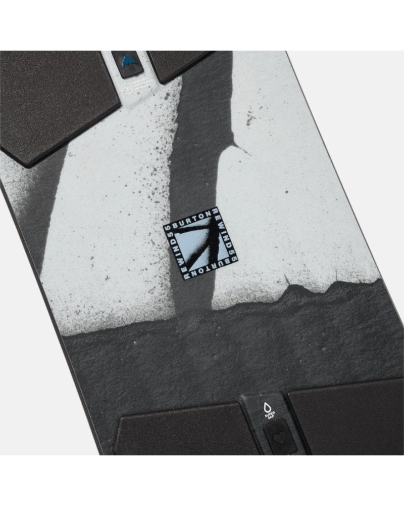 Placa Snowboard BURTON - REWIND PurePop Camber SPRAY PAINT W26 x Legaturi Snowboard CLEW Independence 1.0 2026 - Black