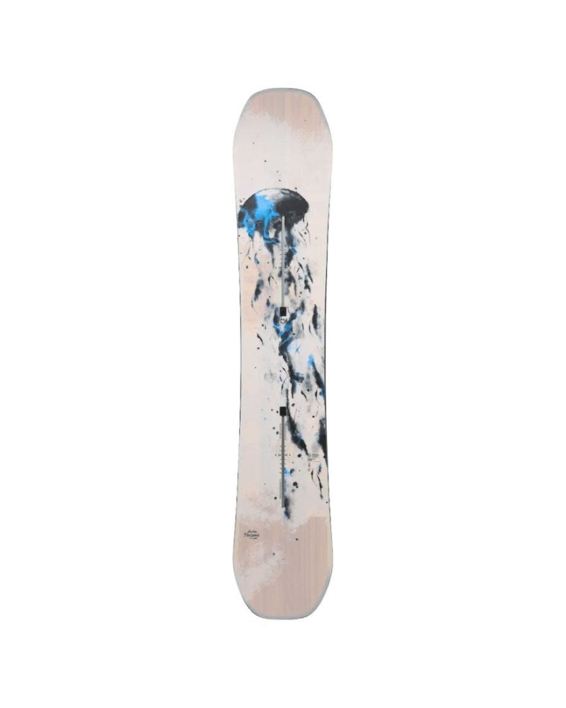 Placa Snowboard BURTON - Women's - FEELGOOD Camber JELLYFISH 146 W26 x Legaturi Snowboard Burton - SCRIBE ROCK LICHEN M W24