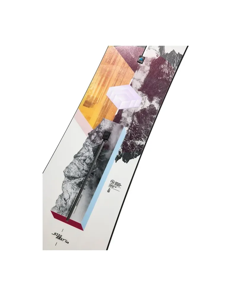Placa Snowboard BURTON - Women's - HIDEAWAY Flat Top GRAPHIC W26 x Legaturi Snowboard CLEW Independence 1.0 2026 - Black