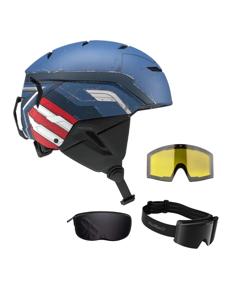 SET LITE CAPTAIN AMERICA + LENTILA EXTRA