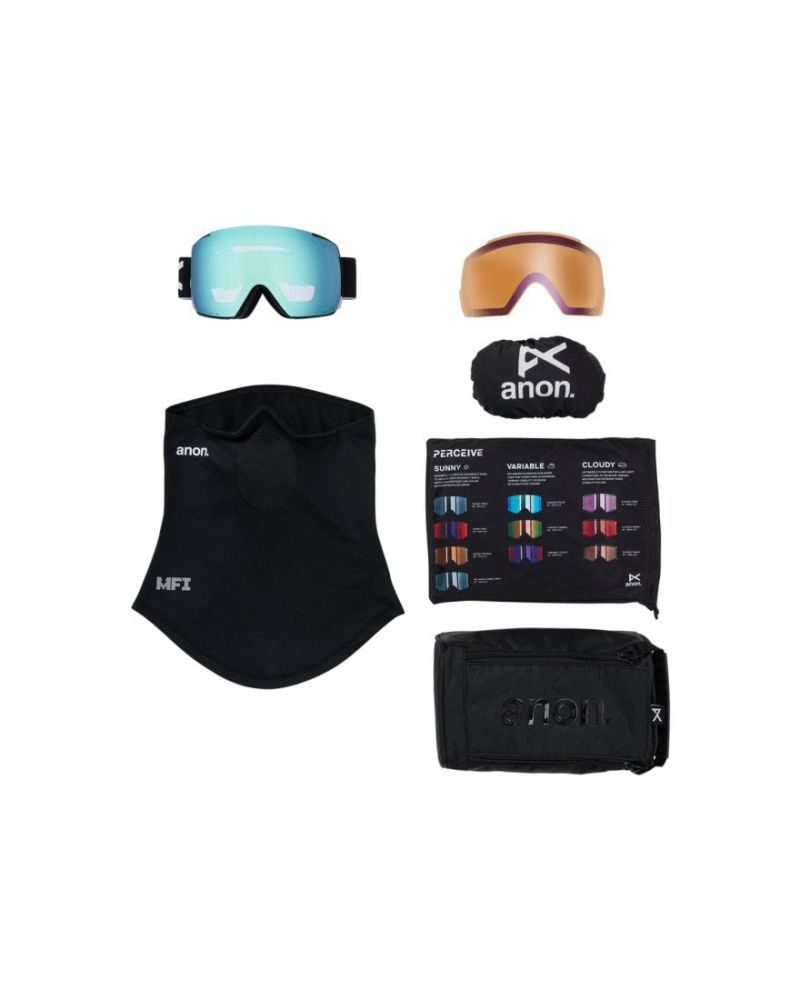 Ochelari Ski/Snowboard Unisex Anon M5 Black Blue