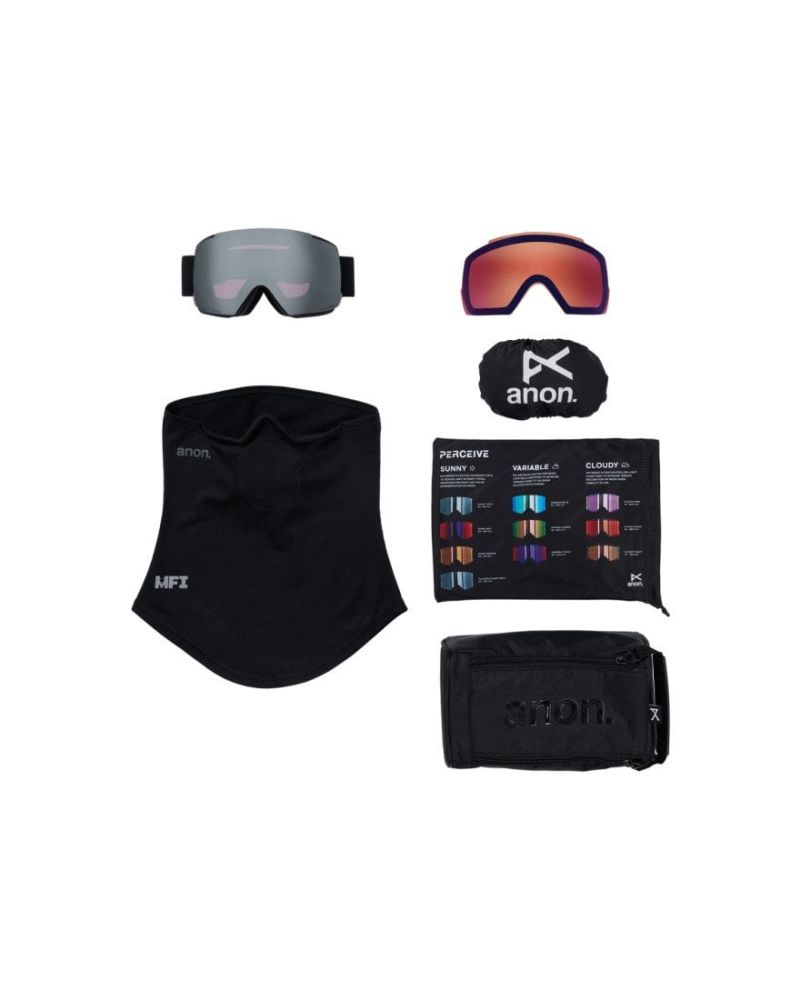 Ochelari Ski/Snowboard Unisex Anon M5 Black Smoke