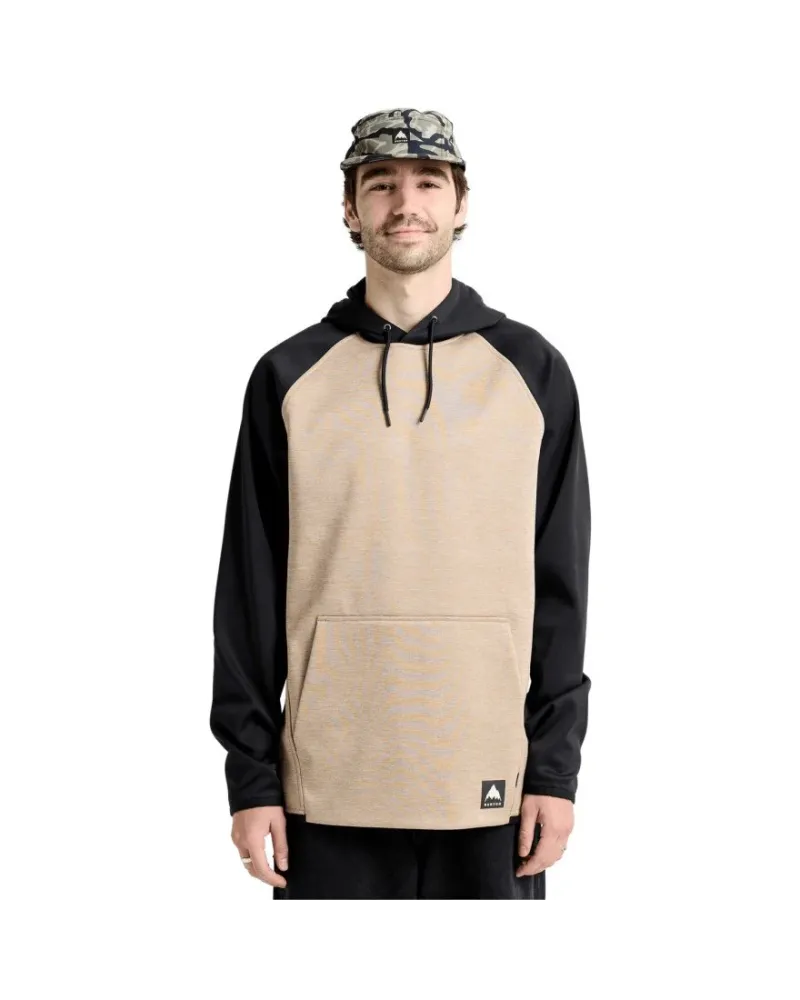 Hanorac Termal BURTON - Men's Crown Weatherproof - SUMMIT TAUPE True Black - L