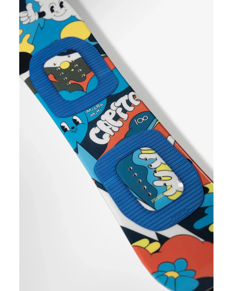 SET CAPiTA MICRO MINI 2026 x Legaturi Snowboard UNION Kid's 2026 CADET Mini Black