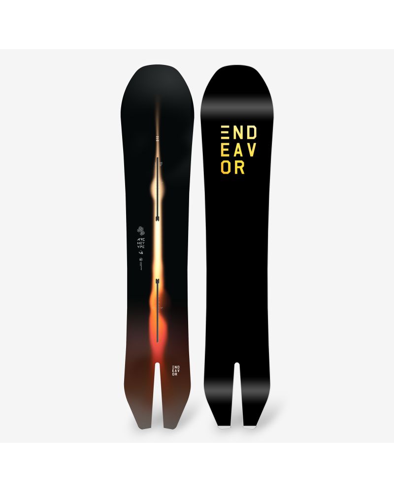 SET Endeavor ARCHETYPE 158 x Legaturi Snowboard UNION Men's ATLAS PRO 2026 Metallic Black M
