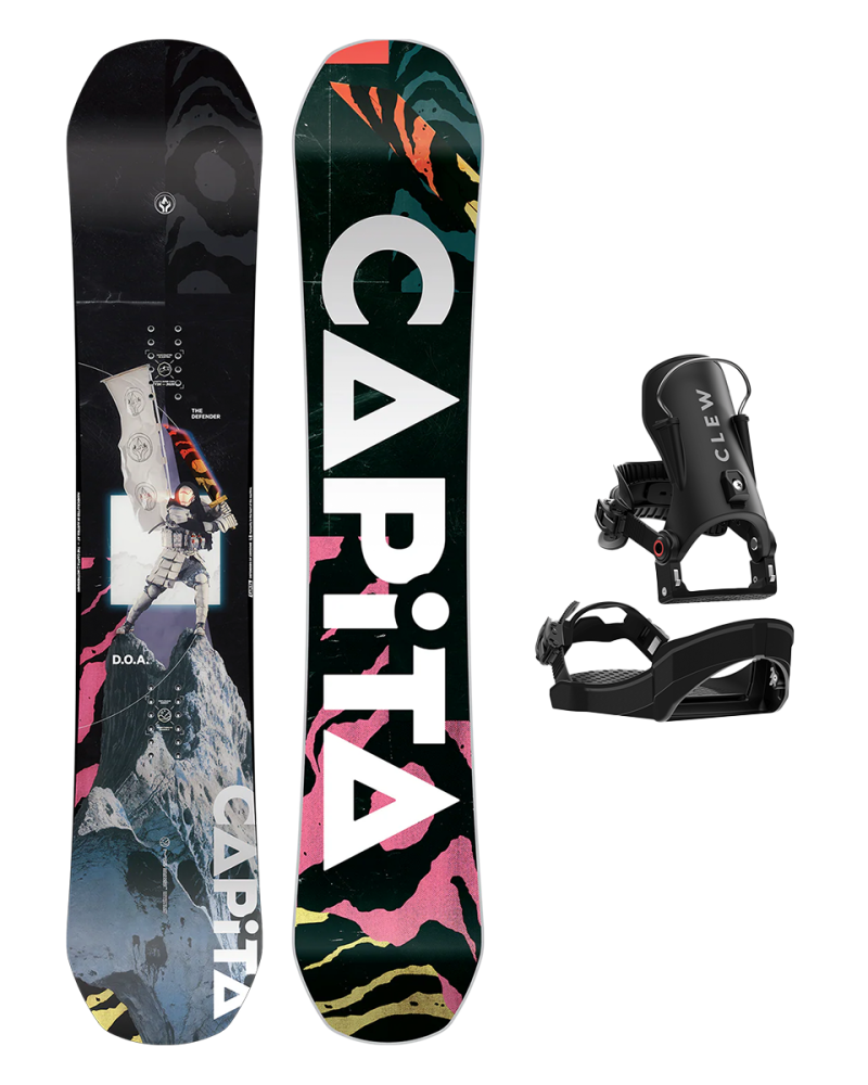 Placa Snowboard CAPiTA D.O.A. 2026 x Legaturi Snowboard BURTON - Men's - MISSION BLACK W26