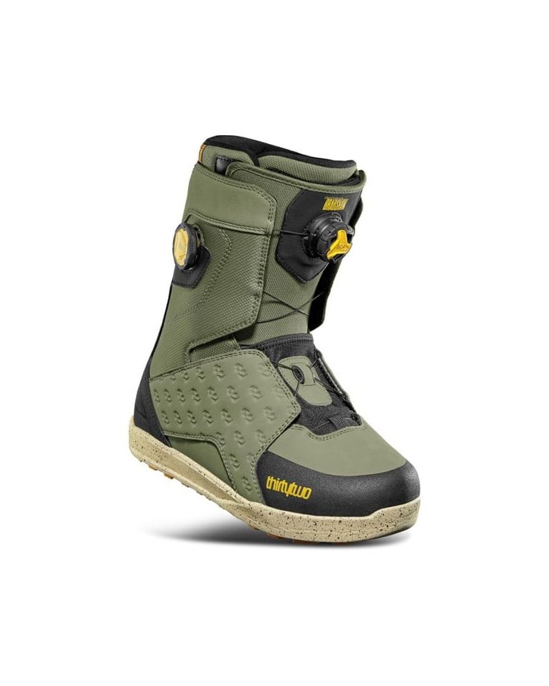 Boots Snowboard ThirtyTwo W26 - LASHED Double BOA x BRADSHAW Olive Black