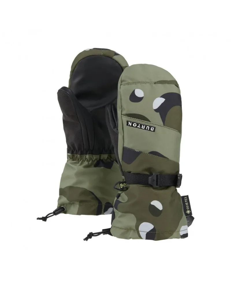 Manusi Snowboard Copii Burton - Kids' GORE-TEX Mittens - Forest Moss Cookie Camo