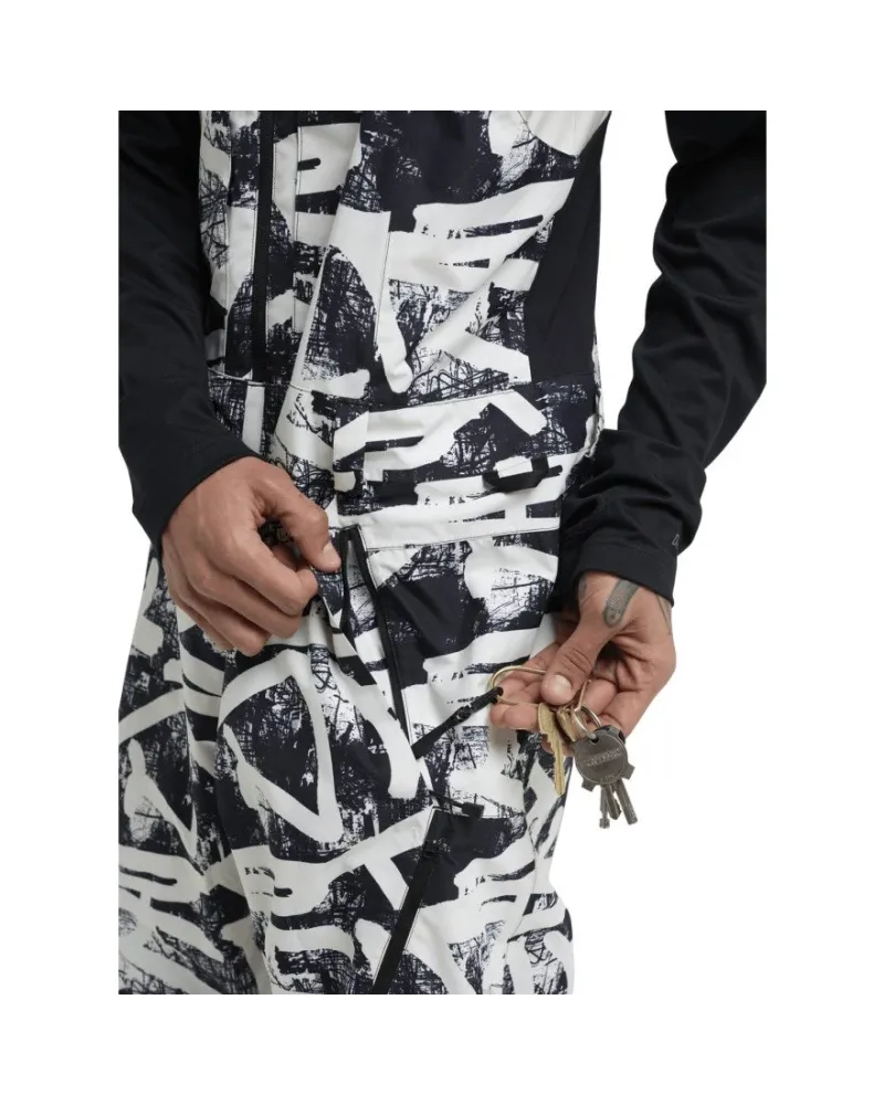Salopeta Snowboard Barbati Burton Reserve Relaxed Bib City Streets L