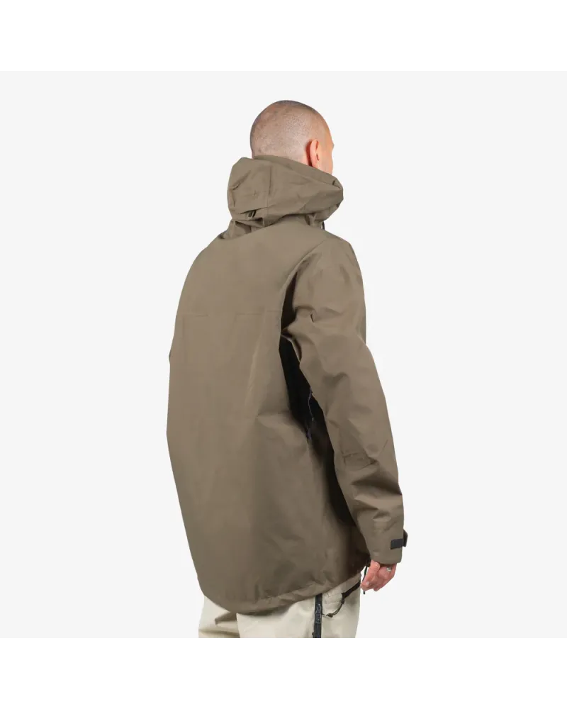 Geaca Ski Snowboard 20,000mm ENDEAVOR - 3L Shelter Jacket - Algae