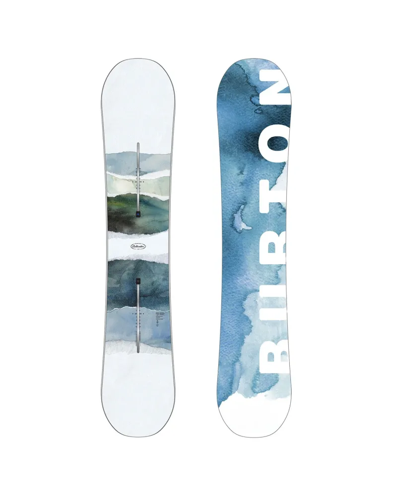 Placa Snowboard BURTON - CULTIVATOR Flat Top WATERCOLOR 145 W26 RESIGILAT