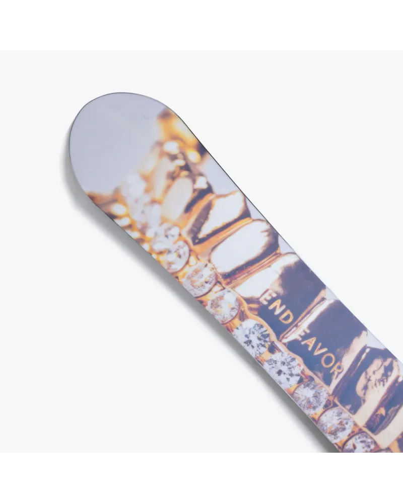 SET Placa Snowboard ENDEAVOR - Rover 2026 x Legaturi Snowboard CLEW Independence 1.0 2026 - White