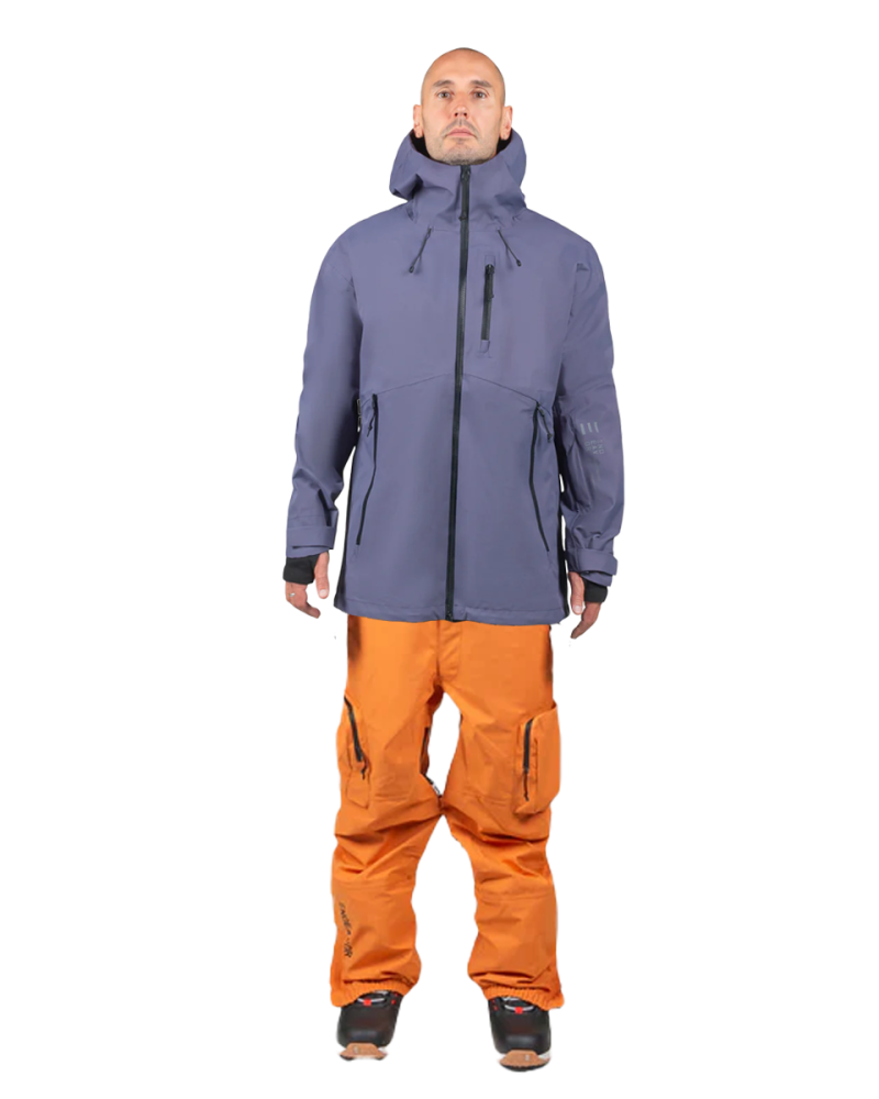 SET Geaca Ski Snowboard 20,000mm ENDEAVOR - 3L Shelter Jacket - Tincture x Salopeta Snowboard ENDEAVOR - 3L Scout 20K Removable Bib Pant - Squirrel