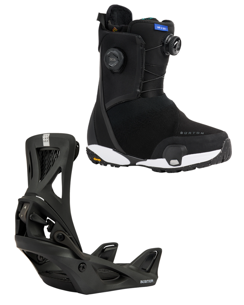 SET BURTON - STEP ON Women's - WAVERANGE X Black 39 W26 x Legaturi Snowboard BURTON - STEP ON Women's - ESCAPADE M