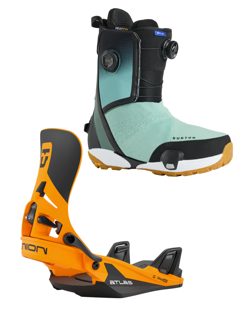 Set BURTON - STEP ON Men's - WAVERANGE X Sage x Legaturi Snowboard UNION - ATLAS STEP ON® Orange M