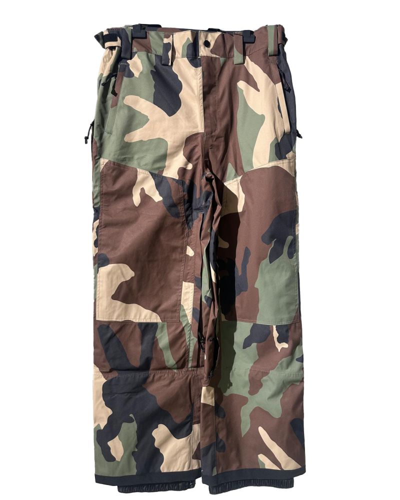 Pantaloni Ski Snowboard ENDEAVOR 3L Elite Pants - Woodland Camo M