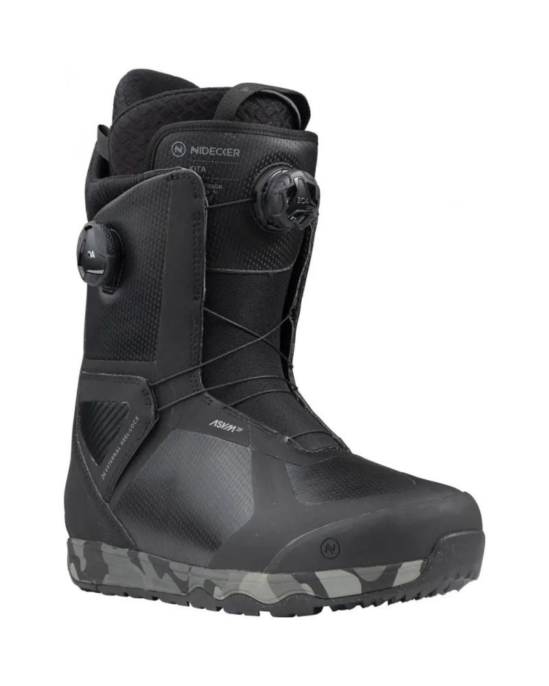 Boots Snowboard NIDECKER - Men's - KITA Black 2025 42.5