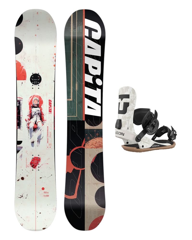 Placa Snowboard CAPiTA OUTERSPACE LIVING 2026 x Legaturi Snowboard UNION Men's STRATA 2026 Sand M