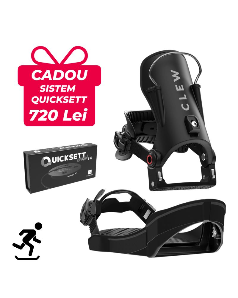 Legaturi Snowboard CLEW Independence 1.0 2027 - Black