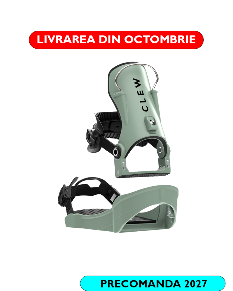 Legaturi Snowboard CLEW Independence 1.0 2027 - Sage Green