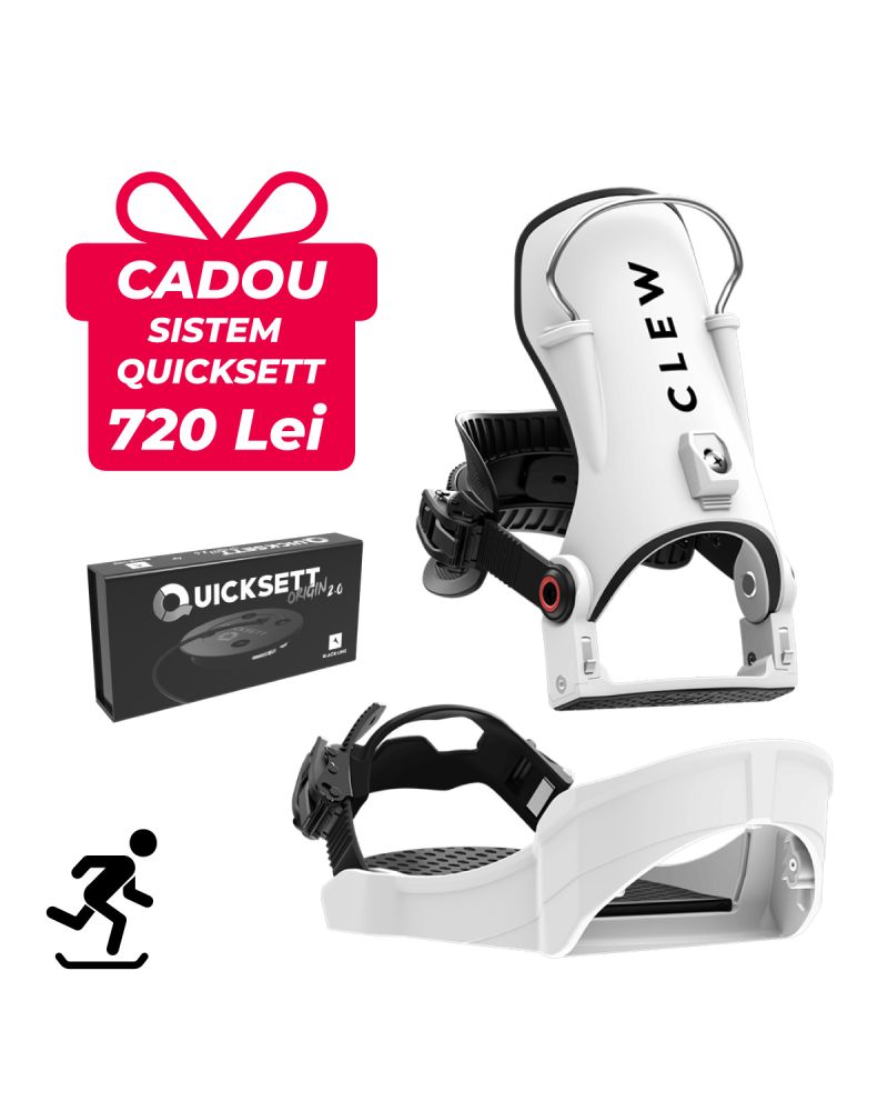 Legaturi Snowboard CLEW Independence 1.0 2027 - White