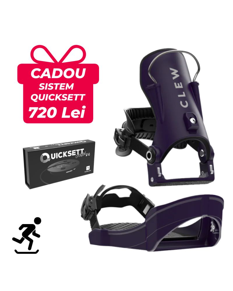 Legaturi Snowboard CLEW Independence 1.0 2027 - Purple