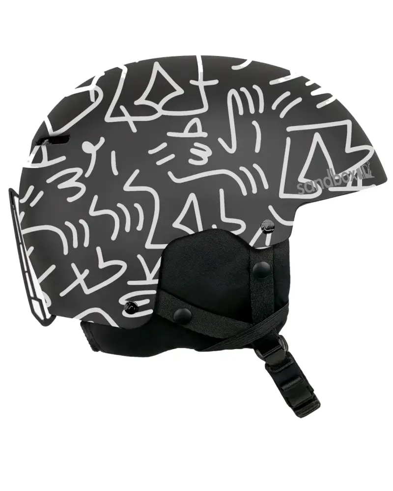Casca Ski Snowboard SANDBOX - ICON Snow Mips - Lucas Beaufort Black