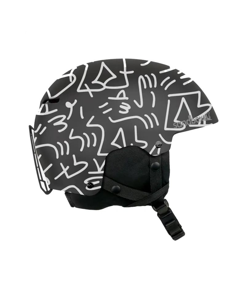 Casca Ski Snowboard SANDBOX - ICON Snow Mips - Lucas Beaufort Black