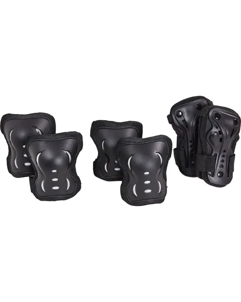 Protecii - HangUp Skate Protectie Copii Pachet 3 buc (L - Negru)