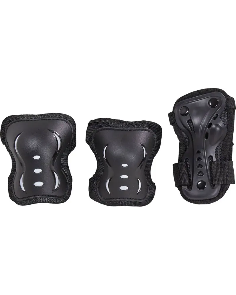 Protecii - HangUp Skate Protectie Copii Pachet 3 buc (L - Negru)