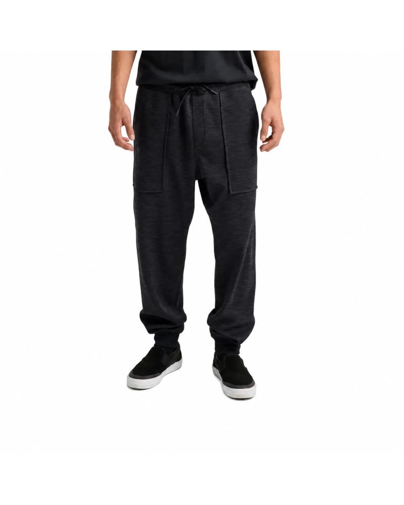Pantaloni BURTON - Oak Fleece - True Black Heather