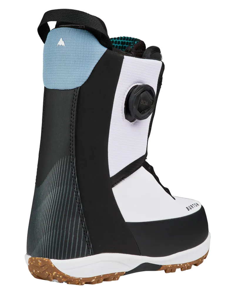 Boots Snowboard BURTON - Women's - WAVERANGE Plus Black/White W27 - 38