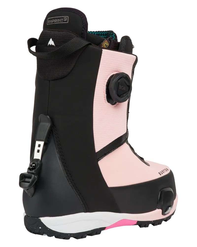 Boots Snowboard BURTON - STEP ON Women's - WAVERANGE Plus Black/Pink W27 - 38