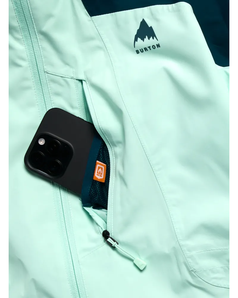 Geaca Snowboard BURTON -Women's - Reserve 2L - Atlantic Teal/Spring Frost L