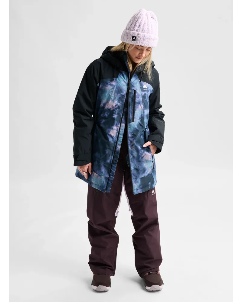 Geaca Snowboard BURTON -Women's - Reserve 2L Insulated - True Black/Crystal Dye