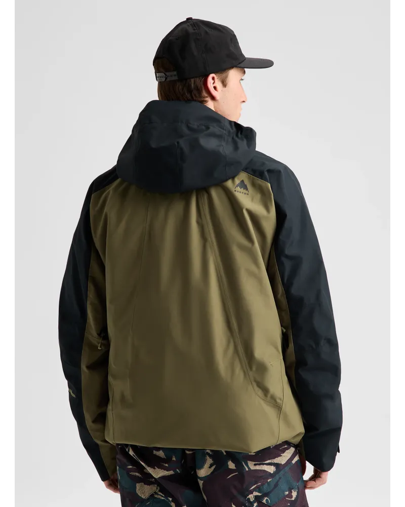 Geaca Snowboard BURTON - Men's - Reserve 2L - True Black/Dried Moss